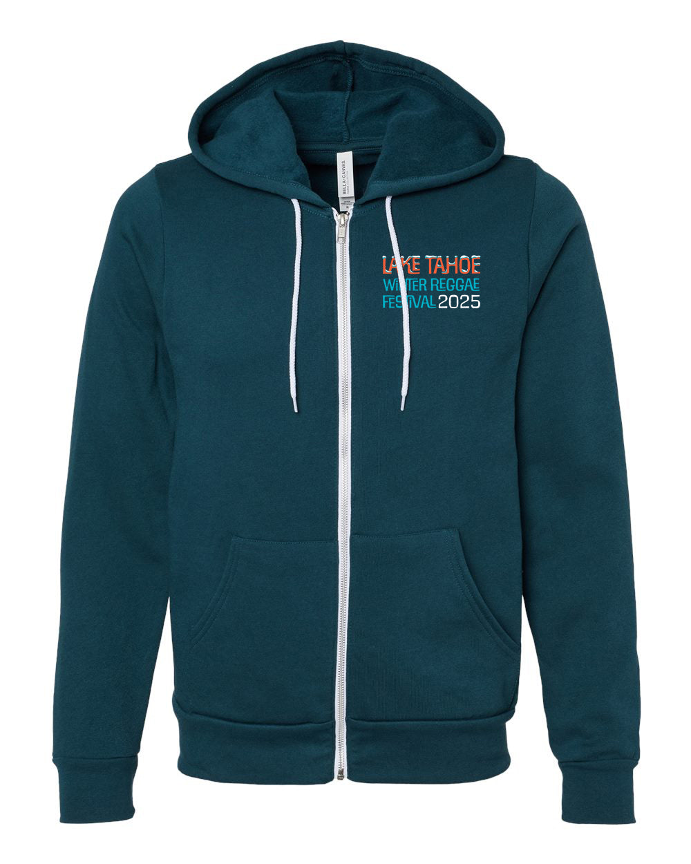 LTRF Winter 25' Lineup Zip Hoodie (Deep Turquoise)