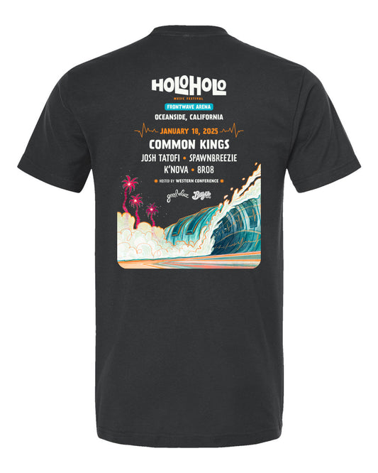 Holo Holo Oceanside ‘25 Lineup Tee (Black)