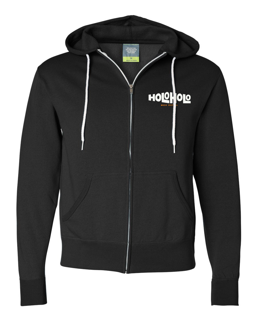 Holo Holo Oceanside 25' Lineup Zip Hoodie (Black)
