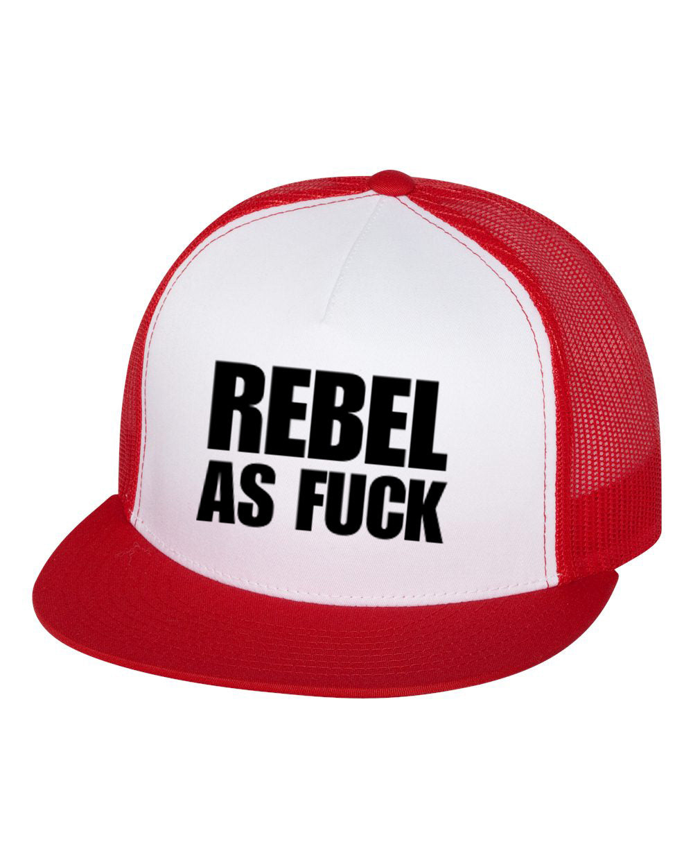 Rebel As Fuck Trucker Hat