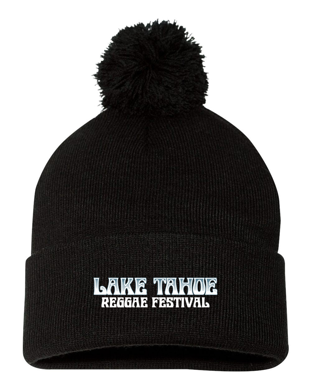 LTRF Pom Beanie - Black