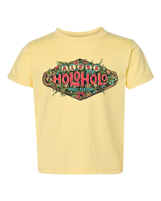 Holo Holo Toddler Tee (Yellow)