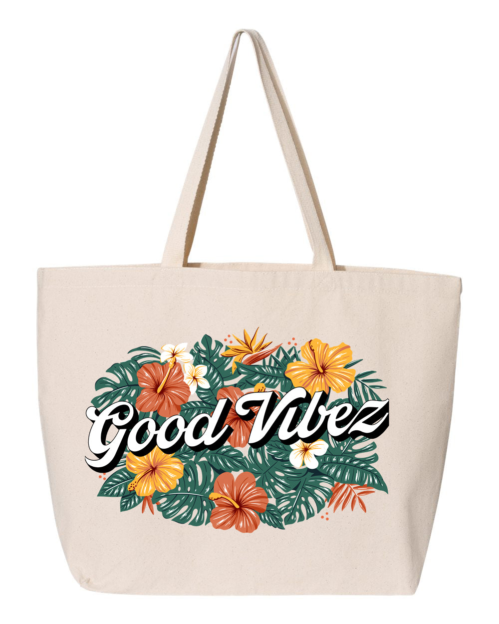 Good Vibez Floral Tote