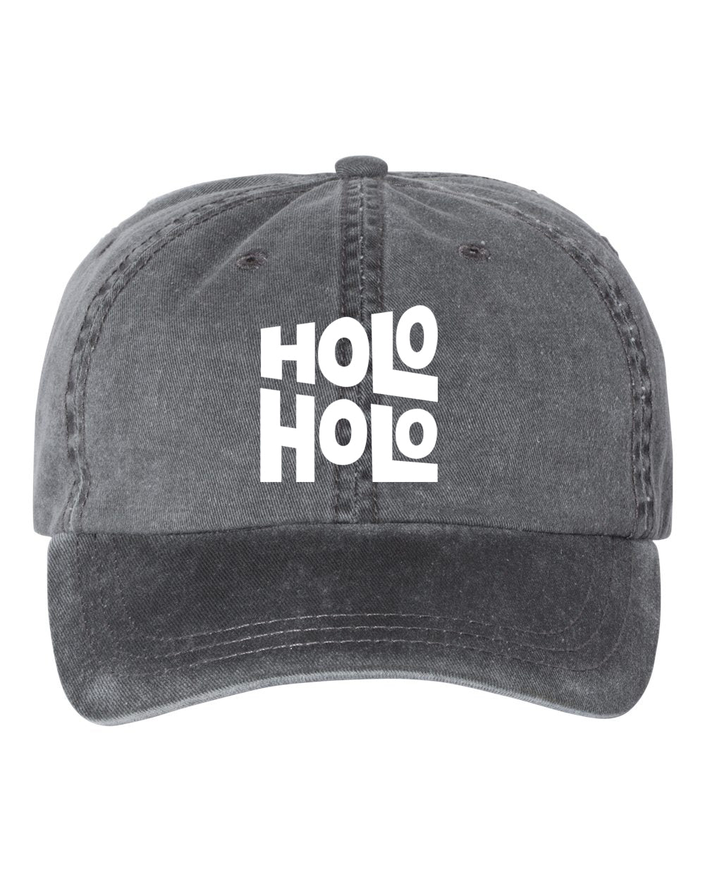 Holo Holo Dad Hat (Vintage Black)