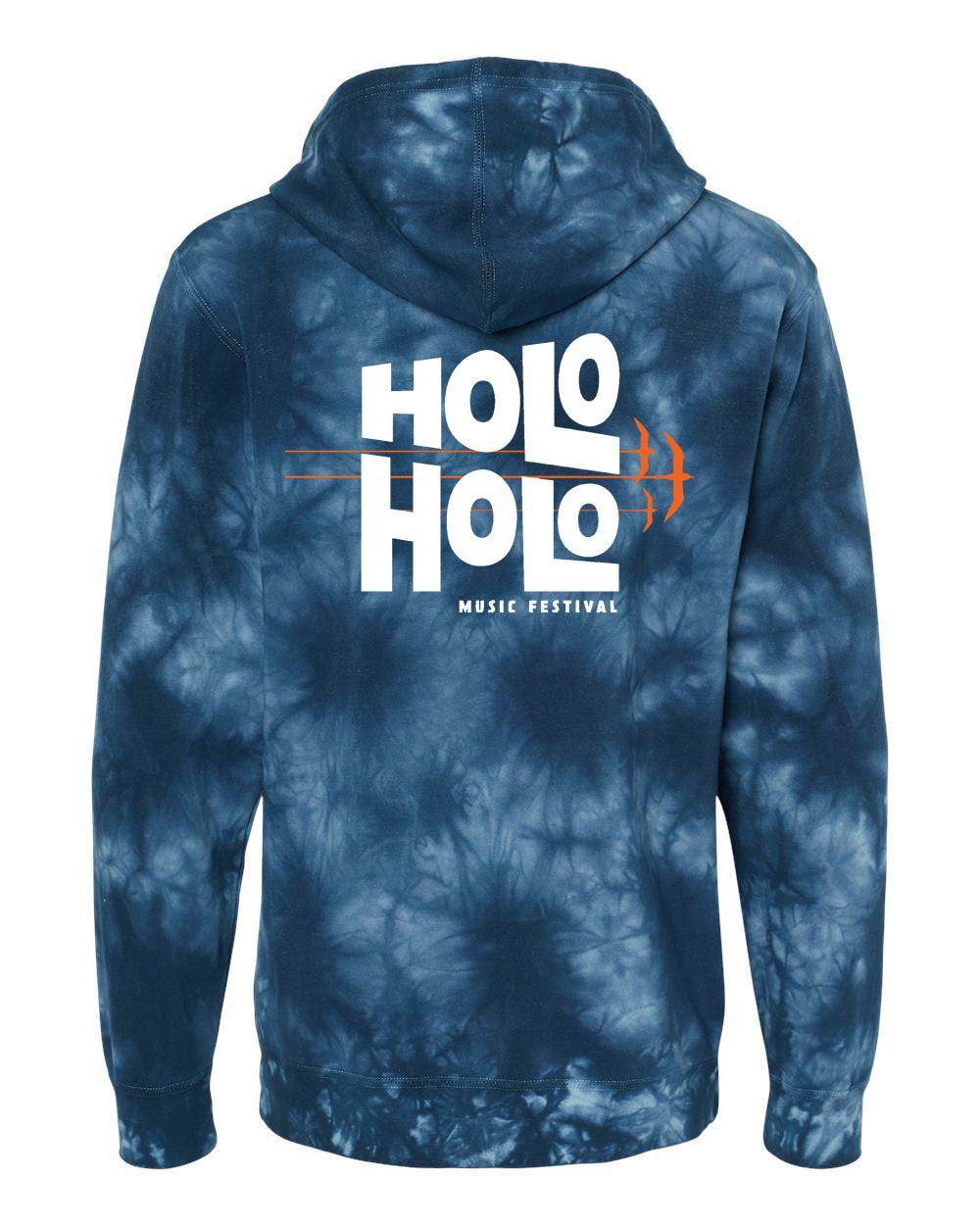 Holo Holo Event Tie Dye Hoodie (Blue)