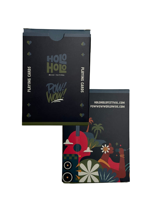 Holo Holo Punky Aloha X Pow Wow Playing Cards