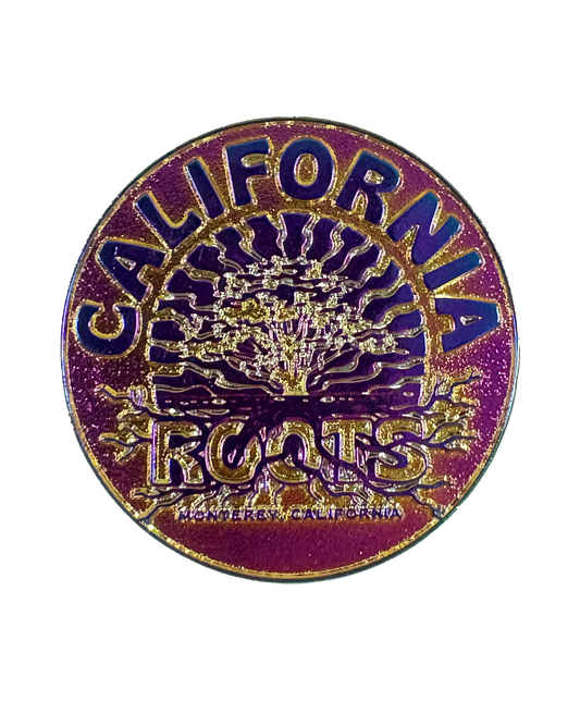 Cali Roots '25 Irridescent Enamel Tree Pin
