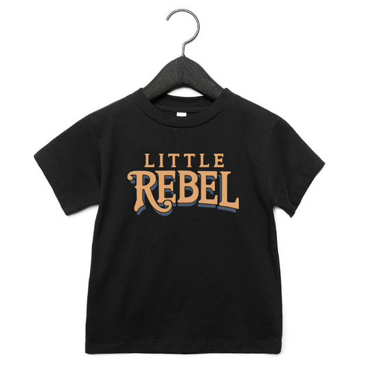 R&R Youth Little Rebel Tee (Black)
