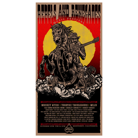 Rebels 2023 Poster by SoundWaves Creative