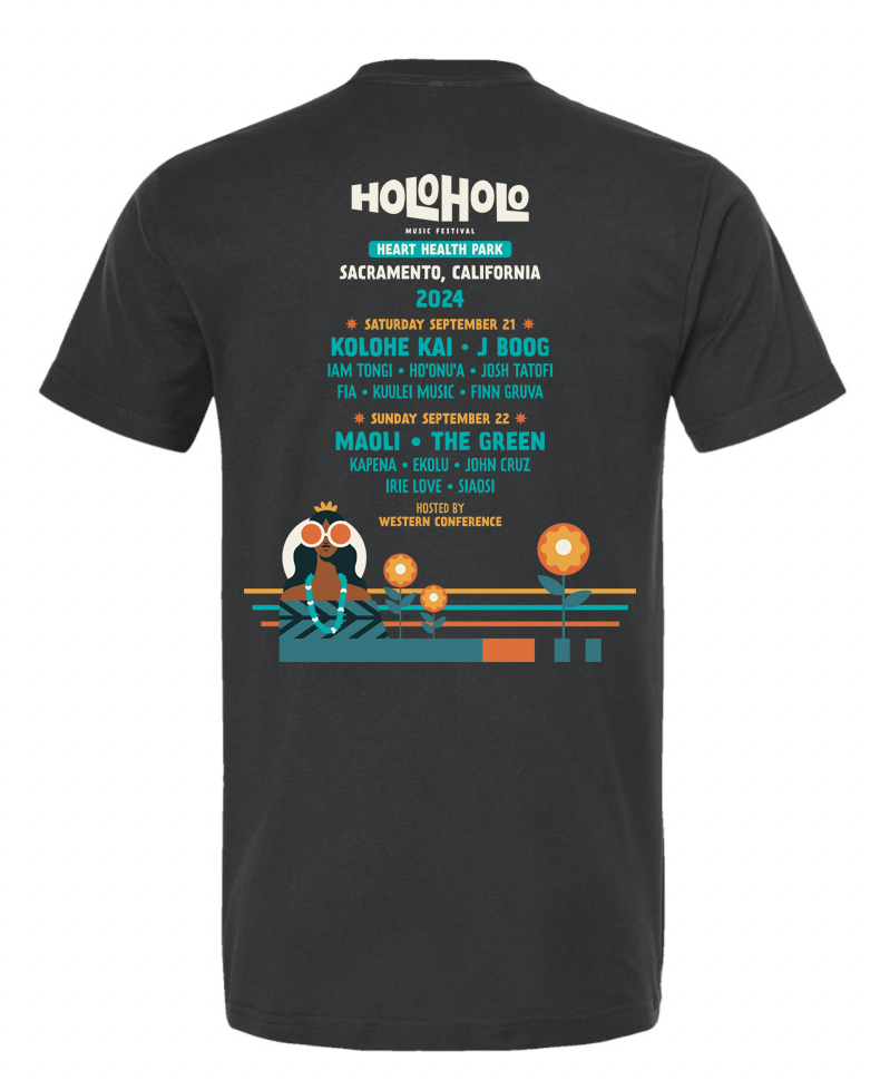 Holo Holo Sac 24' Lineup Tee (Black)