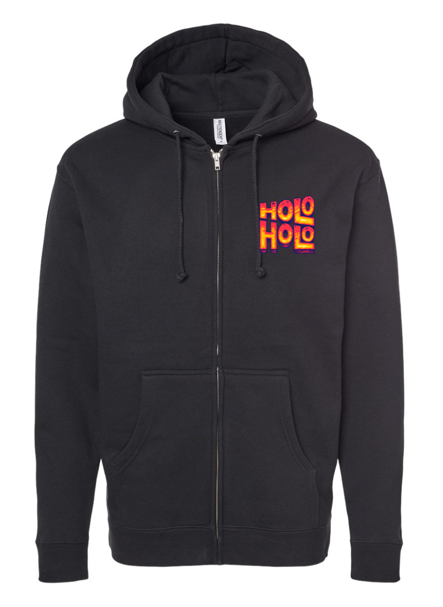 Holo Holo Tacoma Zip Hoodie (Black)