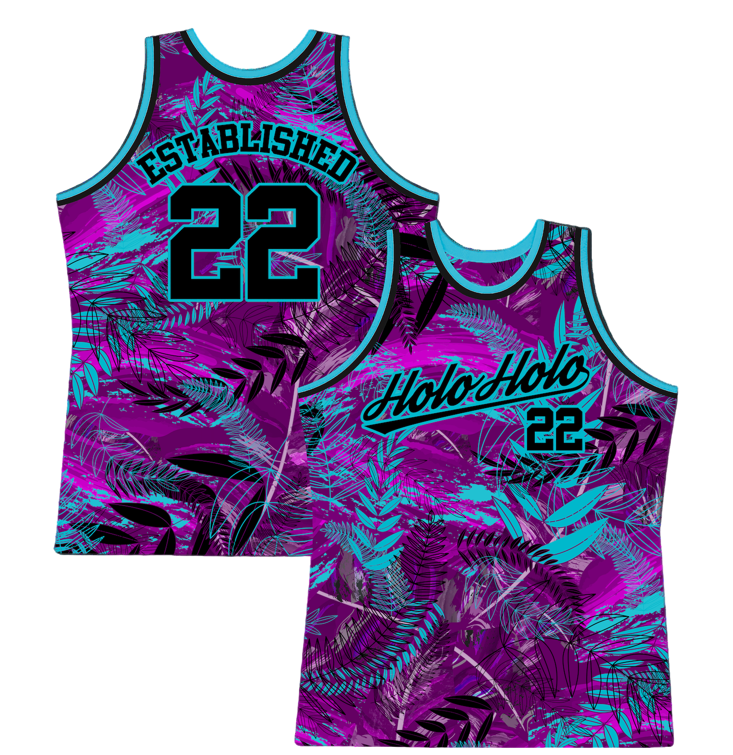 Holo Holo Est 2022 Jersey (Purple Camo)