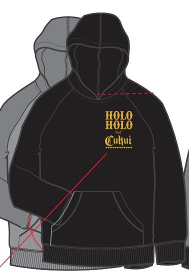 Holo Holo x Cukui Collab Hoodie