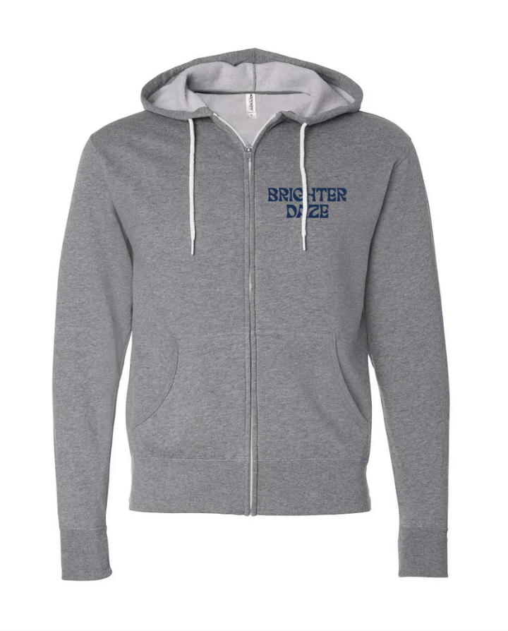 Brighter Daze - Astronaut Zip Hoodie (Heather Gray)