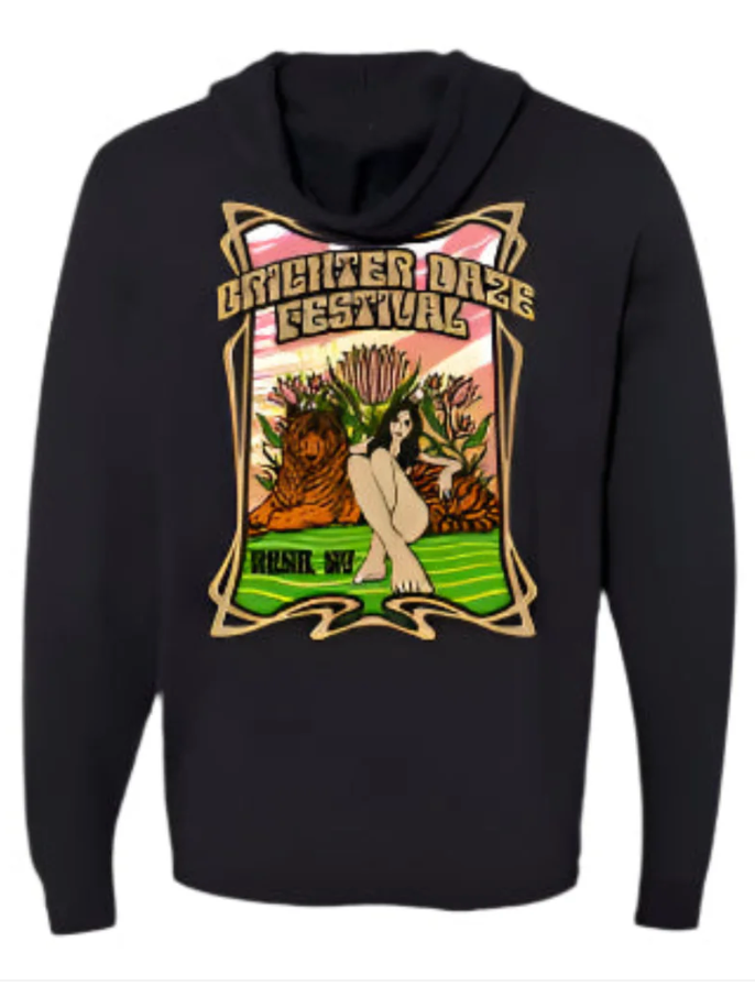 Brighter Daze - Tiger Lady Pullover Hoodie (Black)