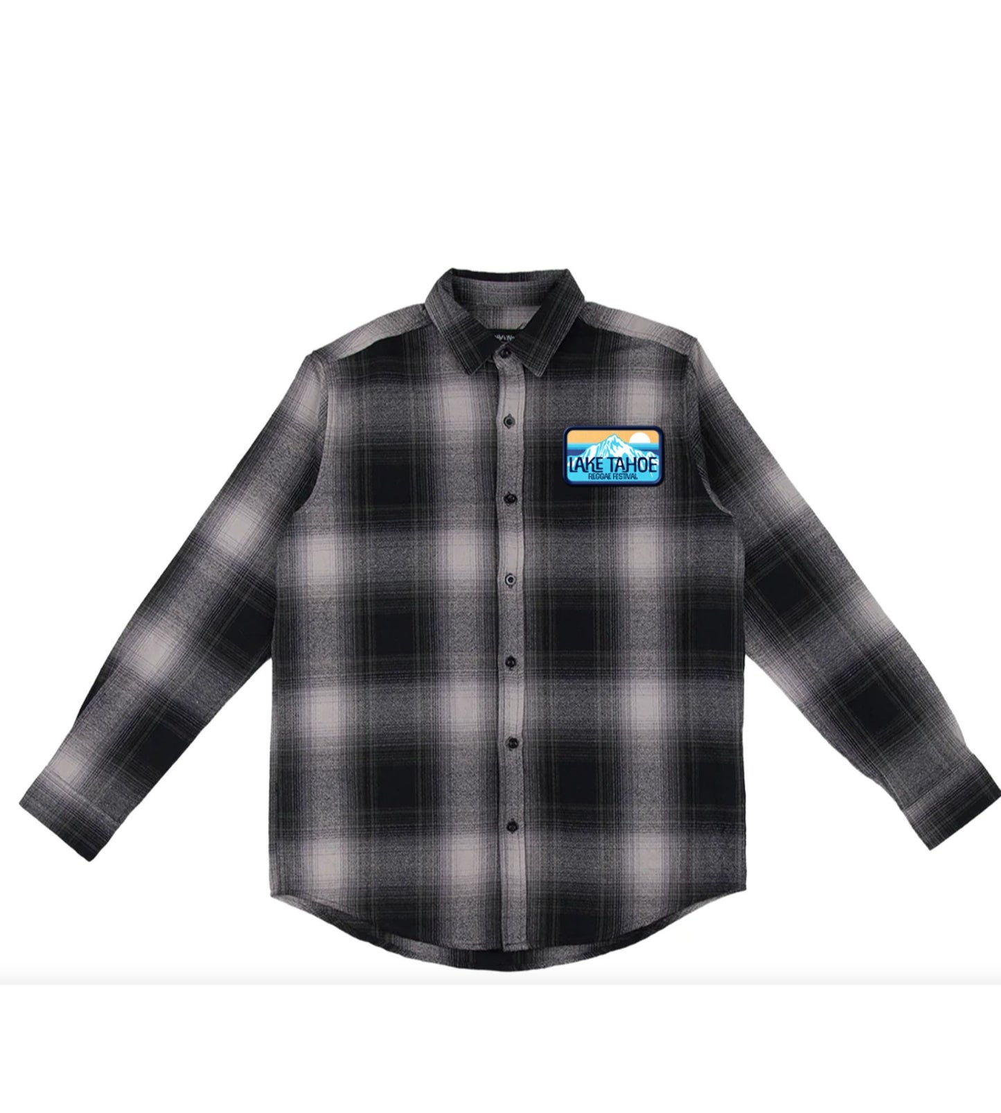 LTRF Flannel With Patch (Black and Gray)