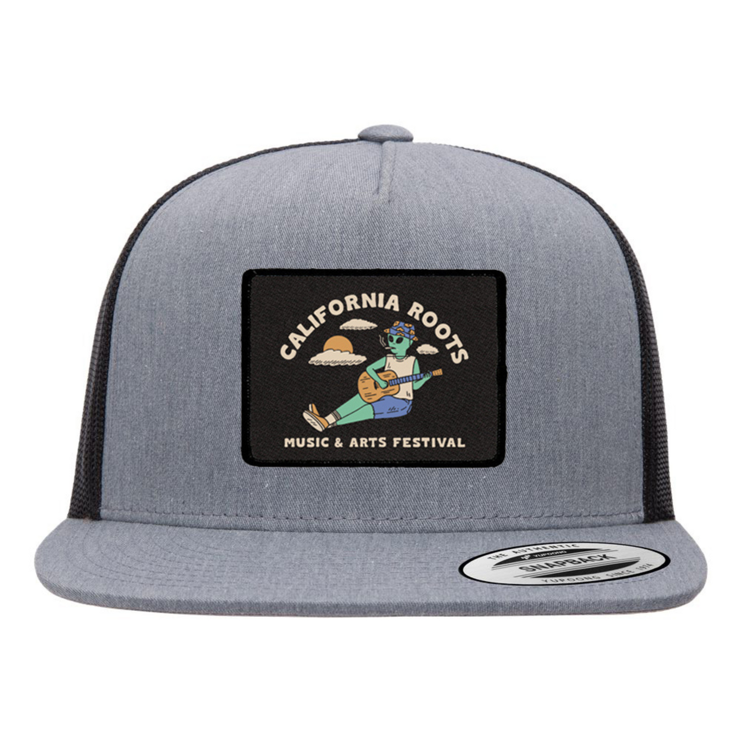 Cali Roots Alien Patch Hat