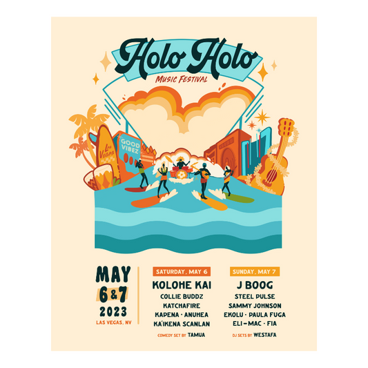 Holo Holo Vegas 2023 Poster