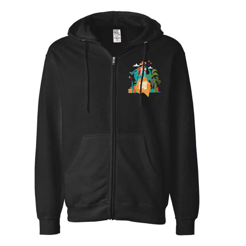 Holo Holo Vegas 23' Line Up Zip Hoodie (Black)
