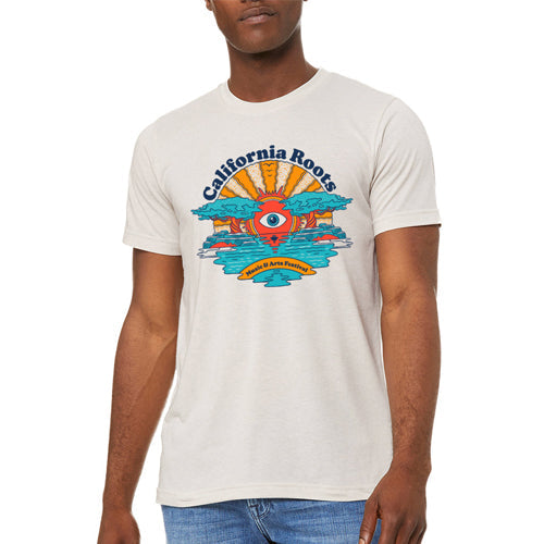 Cali Roots Vintage Eye Tee (Natural)