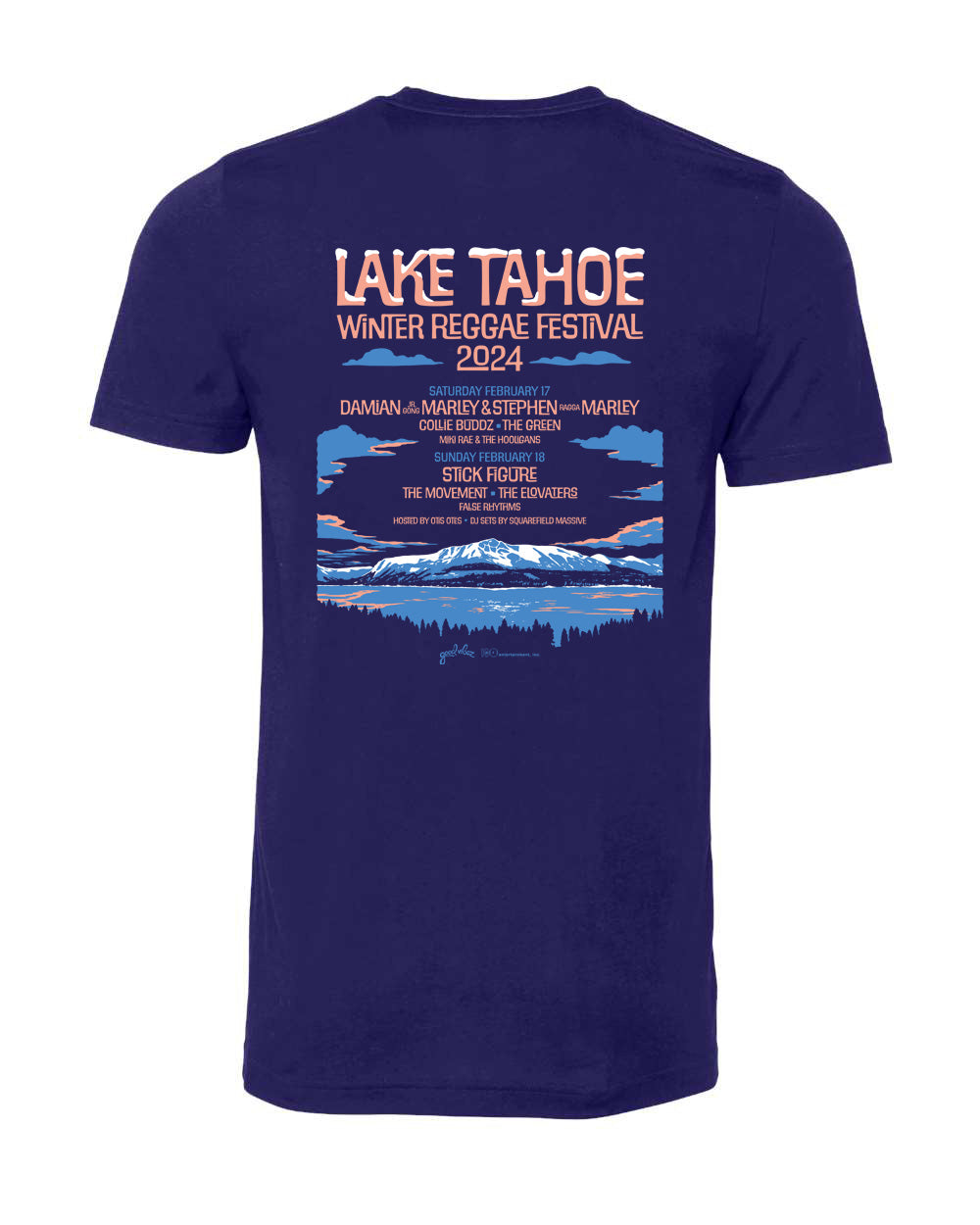 LTRF Winter Lineup 2024 Tee (Purple)