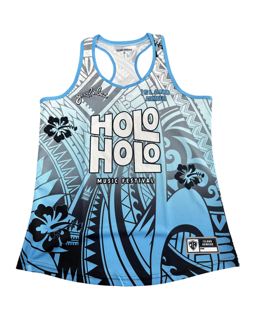 Island Armour x Holo Holo Women's Jerseys - Blue