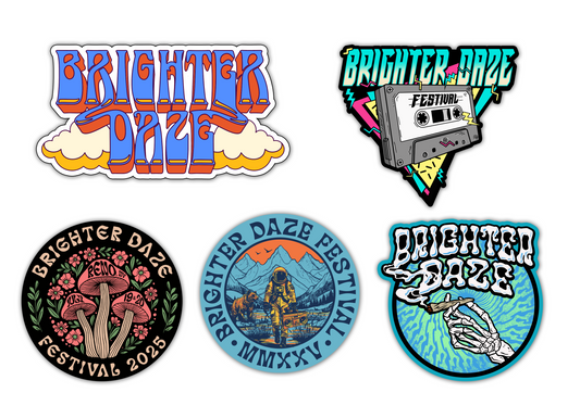 Brighter Daze - Sticker Pack