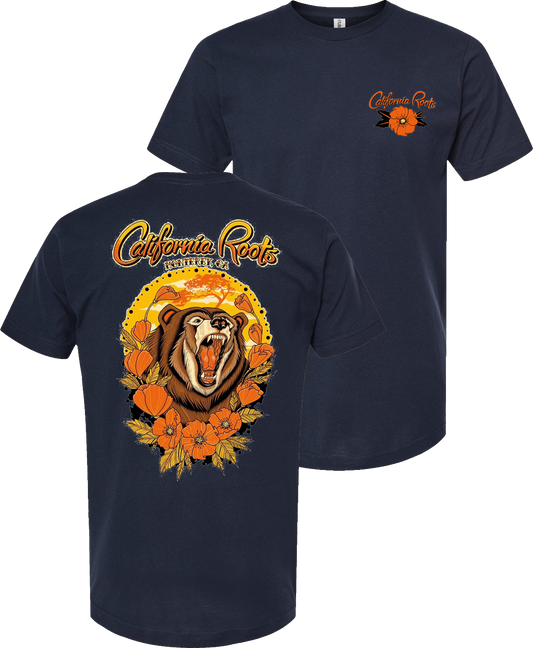 Bear Bust Tee Navy (Pre-Order)