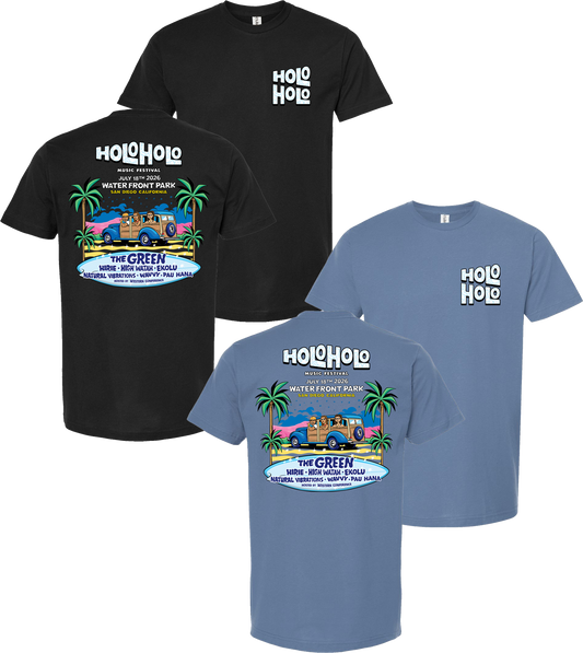 Holo Holo San Diego 2026 Lineup Tee [2 Color Options]