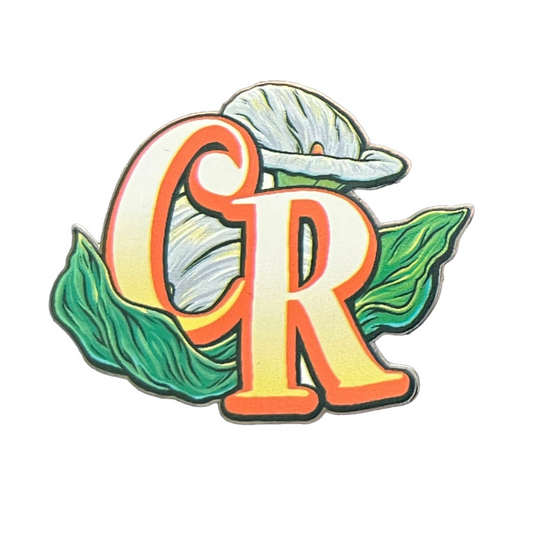 Cali Roots Calla Lily ‘CR’ Pin