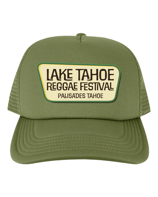 LTRF State Park Patch Trucker Hat (Olive Green)