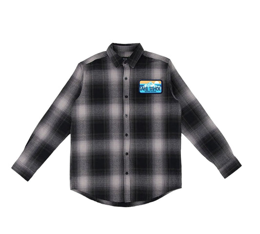 LTRF Flannel With Patch (Black and Gray)