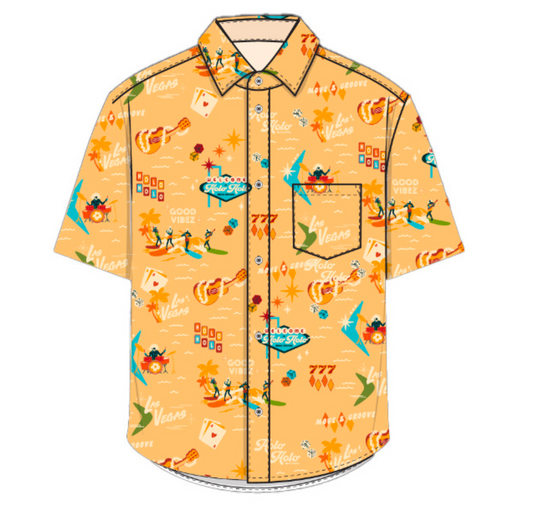 Holo Holo Hawaiian Shirt (Peach)