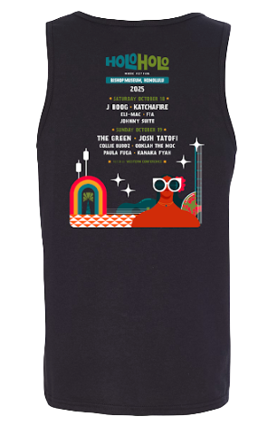 Holo Holo Honolulu ‘25 Lineup Tank (Black)