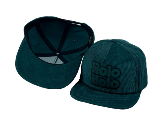 Holo Holo Teal Corduroy Hat