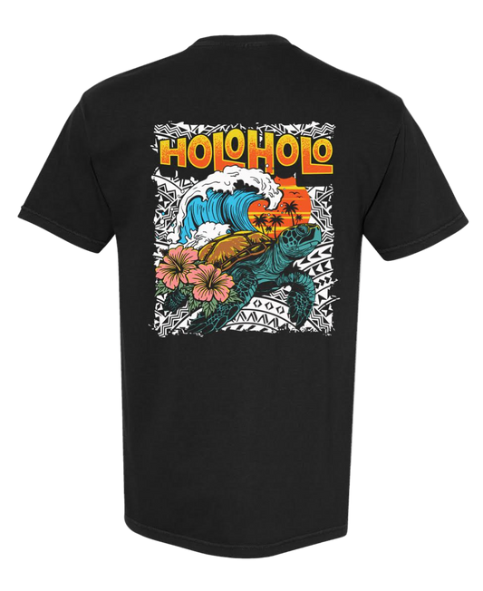 Holo Holo Turtle Tee (Black)
