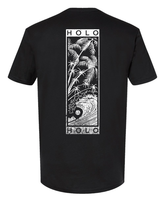 Holo Holo Palm Logo Tee (Black)