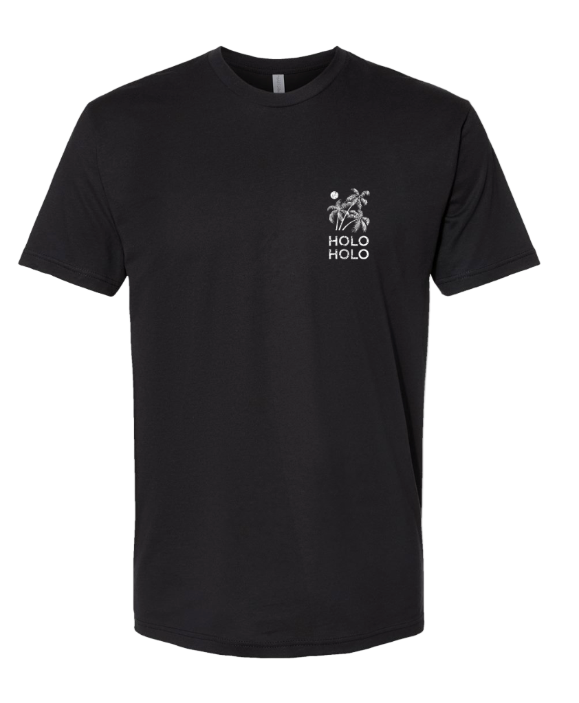 Holo Holo Palm Logo Tee (Black)