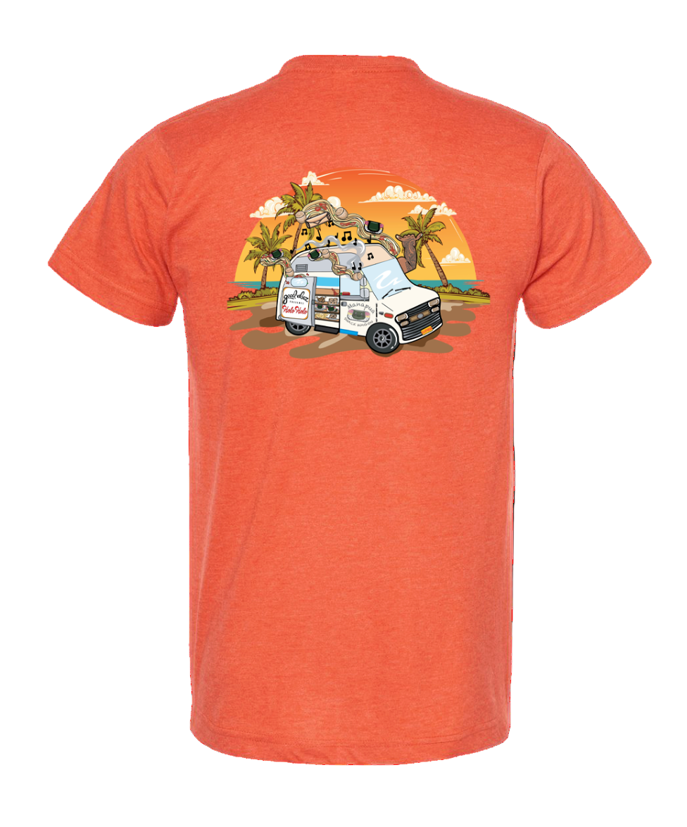 Holo Holo Manapua Truck Tee (Orange)