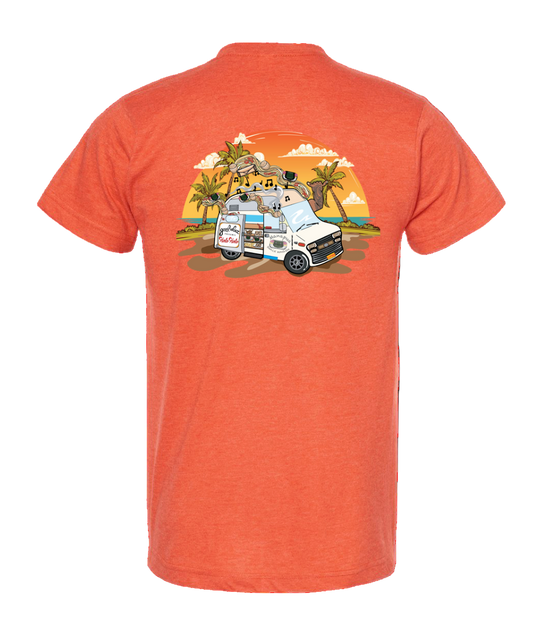 Holo Holo Manapua Truck Tee (Orange)