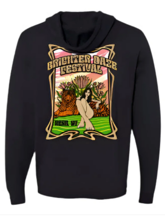 Brighter Daze - Tiger Lady Pullover Hoodie (Black)