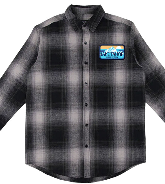 LTRF Flannel With Patch (Black and Gray)