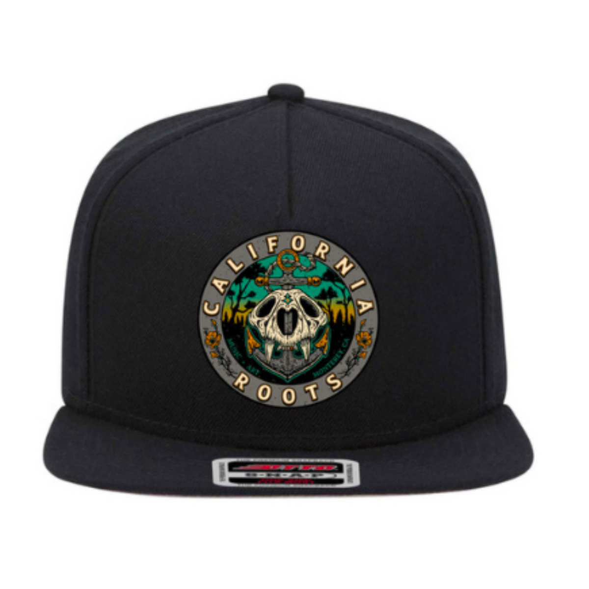 Cali Roots Design Cali Roots Skull Patch Hat – Good Vibez Unlimited