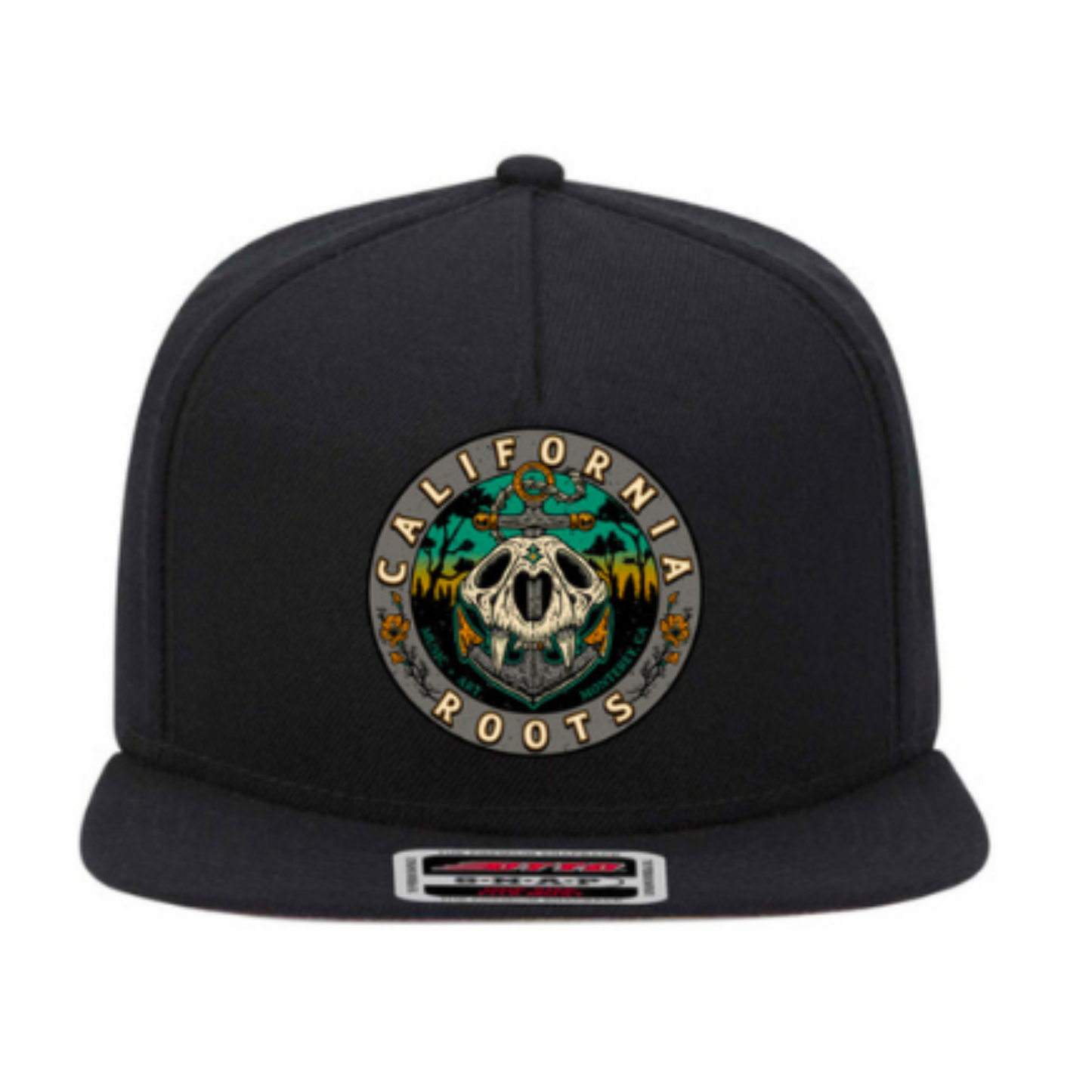 Cali Roots Skull Patch Hat