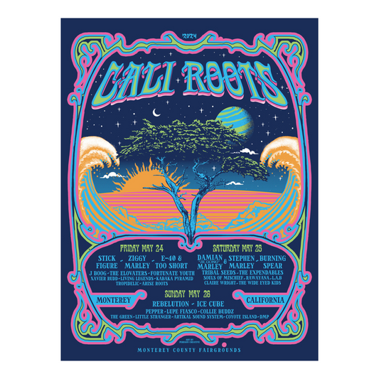 Cali Roots 2024 Event Poster